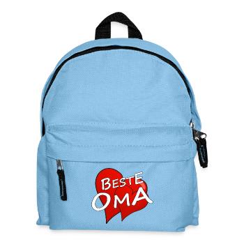 Best Grandma - Kids' Backpack - light blue - Front