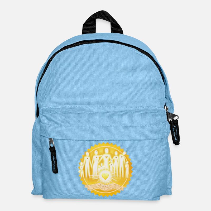 Sternentor LichtMenschen Sonne - Sonja Ariel - Kinder Rucksack - Hellblau