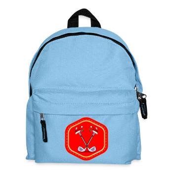 WEIHNACHTEN GOLFSPIELEN - Kinder Rucksack - Hellblau - Vorne