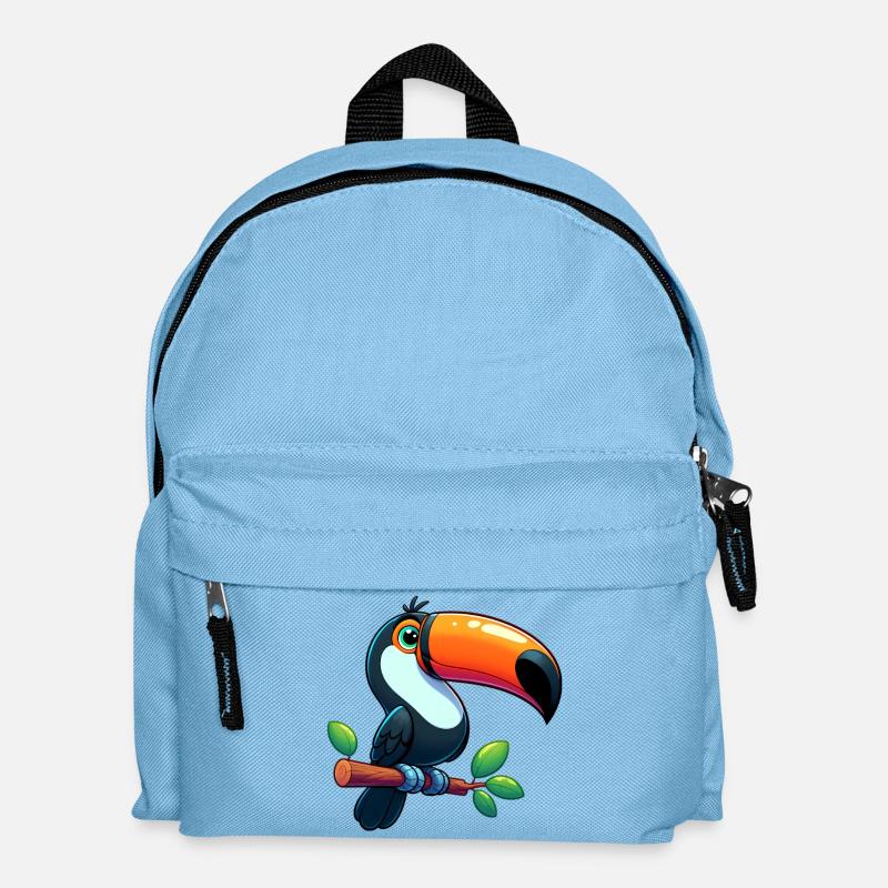 Toucan - Sac à dos Enfant - bleu clair