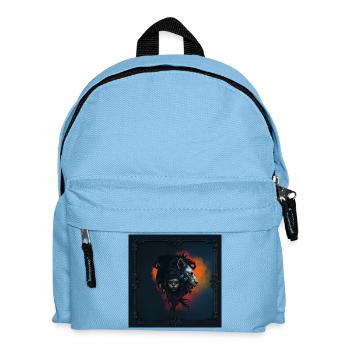 The symbiosis of strength and grace - Kids' Backpack - light blue - Front