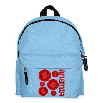 LOW IRON DEFICIENCY ANEMIA - Kids' Backpack - light blue - Front