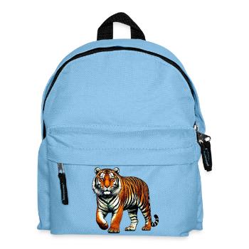 Tigre - Sac à dos Enfant - bleu clair - Devant