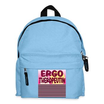 ERGOTHERAPEUTIN ERGOTHERAPIE - Kinder Rucksack - Hellblau - Vorne