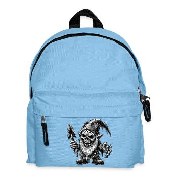 Zombie Dwarf from Hell - Kids' Backpack - light blue - Front