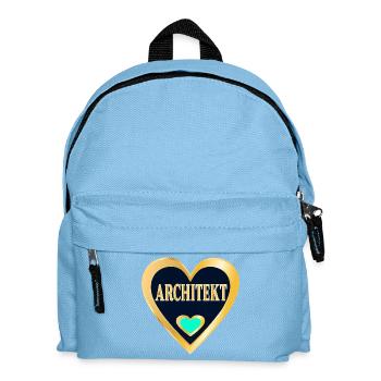 ARCHITEKTUR BERUF STUDIUM ARCHITEKT - Kinder Rucksack - Hellblau - Vorne