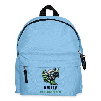Zombie Camera - Kids' Backpack - light blue - Front
