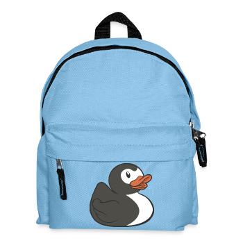 Bath Duck Penguins Love squeaky Duck - Kids' Backpack - light blue - Front