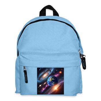 Système solaire / Solar System - Sac à dos Enfant - bleu clair - Devant