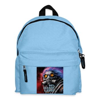 Mutant Cyberpunk - Kids' Backpack - light blue - Front