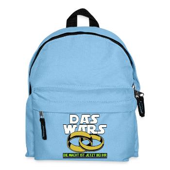 bachelor party , bachelor party , - Kids' Backpack - light blue - Front