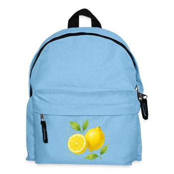 Lemons - Kids' Backpack - light blue - Front