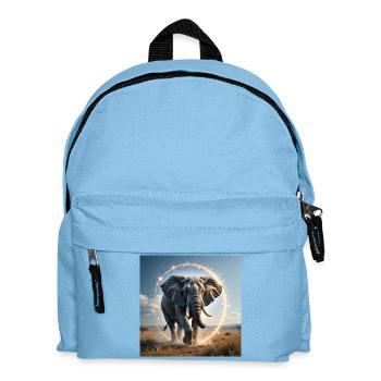 Animal Totem Éléphant - Sac à dos Enfant - bleu clair - Devant