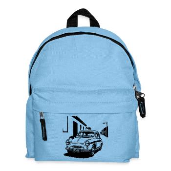 Alpenblech avec cœur - Sac à dos Enfant - bleu clair - Devant