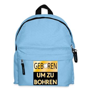 ZAHNFÜLLUNG ZAHNÄRZTIN - Kinder Rucksack - Hellblau - Vorne