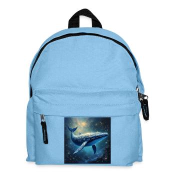 Animal Totem Baleine Galactique - Sac à dos Enfant - bleu clair - Devant
