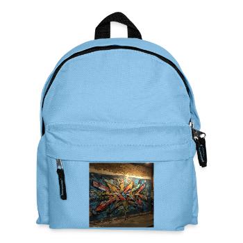 Explosion d’énergie dans des couleurs vives - Sac à dos Enfant - bleu clair - Devant