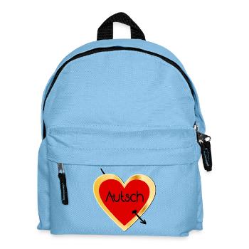 LIEBESKUMMER LIEBESPFEIL HERZ - Kinder Rucksack - Hellblau - Vorne