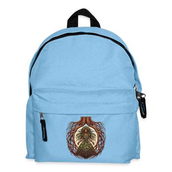 Tree Goddess | Guardian of nature and life energy - Kids' Backpack - light blue - Front