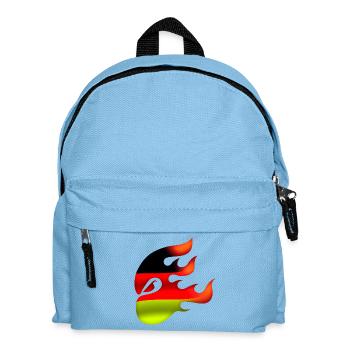 Flag of Germany - Germany - Ninja - Kids' Backpack - light blue - Front
