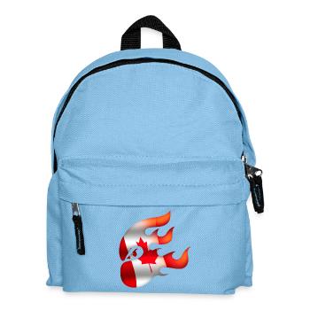 Drapeau du Canada - Canada - Ninja - Sac à dos Enfant - bleu clair - Devant