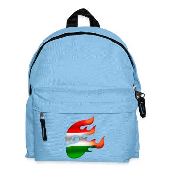 Flag of Hungary - Hungary - Ninja - Kids' Backpack - light blue - Front