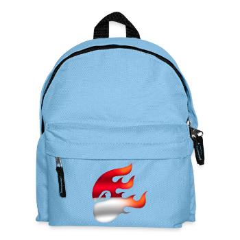 Drapeau indonésien - Indonésie - Ninja - Sac à dos Enfant - bleu clair - Devant
