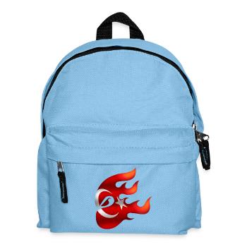 Drapeau de la Turquie - Turquie - Ninja - Sac à dos Enfant - bleu clair - Devant