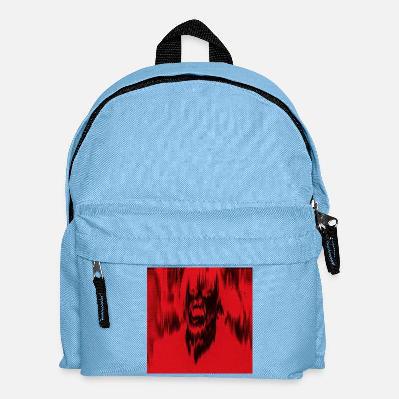 Heartless - Dämonische Verzerrung des Affen - Kinder Rucksack - Hellblau