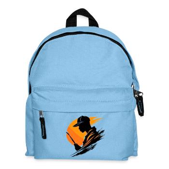 Künstler Malerei Atelier - Kinder Rucksack - Hellblau - Vorne