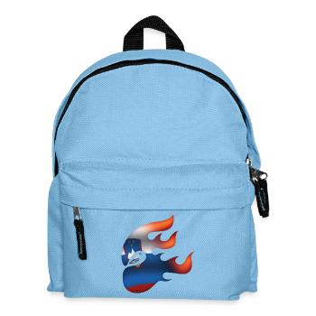 Drapeau slovène - Slovénie - Ninja - Sac à dos Enfant - bleu clair - Devant