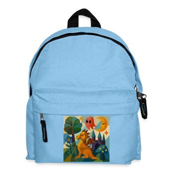 Whimsical Realm of Dreams - Kids' Backpack - light blue - Front