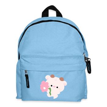 Vache romantique - Sac à dos Enfant - bleu clair - Devant