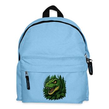 T-Rex - Kinder Rucksack - Hellblau - Vorne