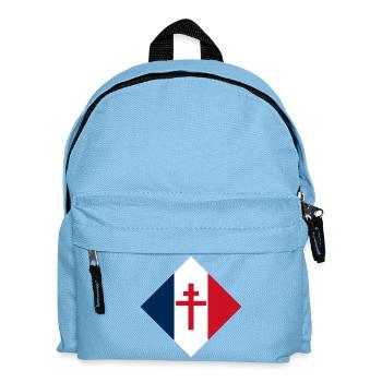La Résistance - Kids' Backpack - light blue - Front