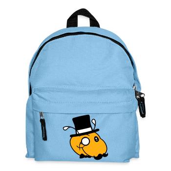Caterpillar Sir Lord Rich Monocle Glasses Top Hat - Kids' Backpack - light blue - Front