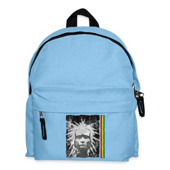Reggae Inspiration mit Löwenmaske - Kinder Rucksack - Hellblau - Vorne