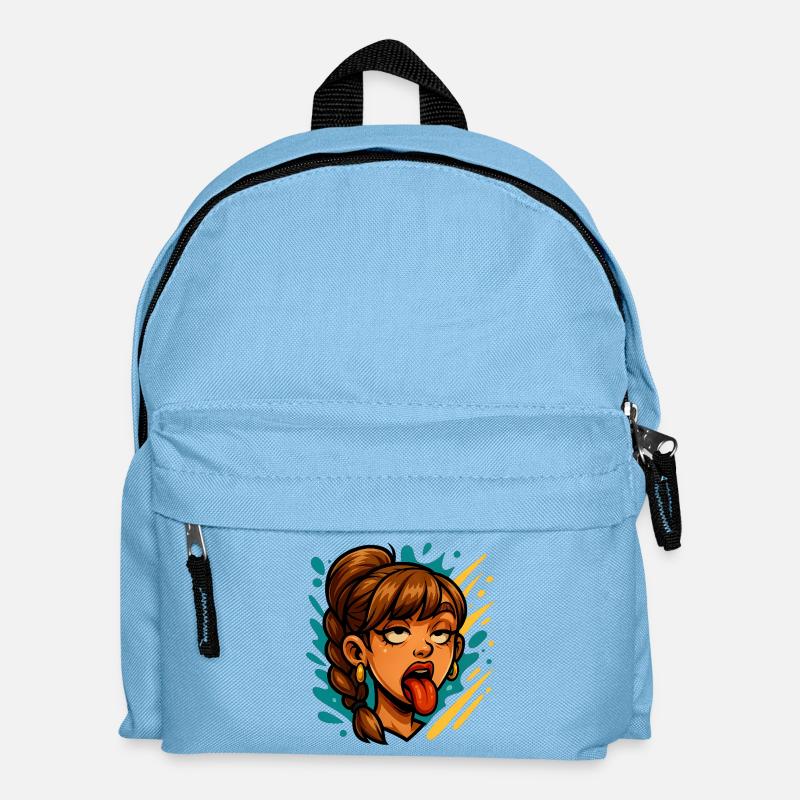 grimace - Kids' Backpack - light blue