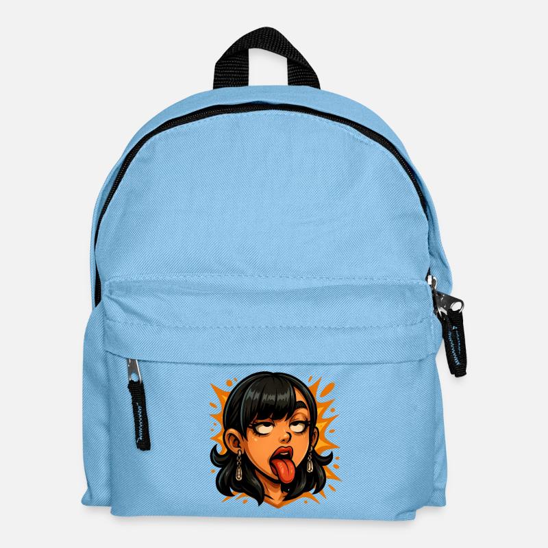 grimace - Kids' Backpack - light blue