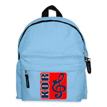 Katzenchor - Kinder Rucksack - Hellblau - Vorne