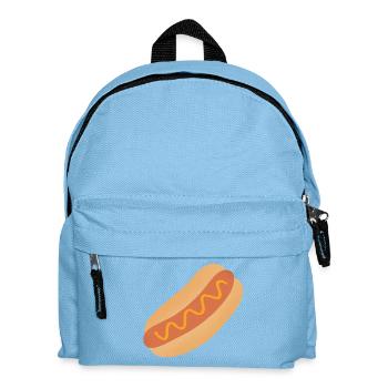 Hot Dog Art - Kids' Backpack - light blue - Front