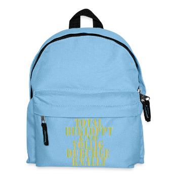 Totalement Fou, Complètement Fou - Sac à dos Enfant - bleu clair - Devant