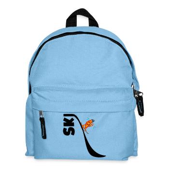 CROISSANTS SKI SKIEURS - Sac à dos Enfant - bleu clair - Devant