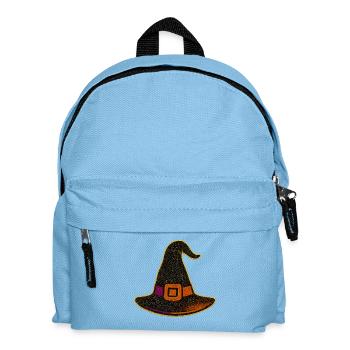 Sparkling Witch Hat Glitter - Kids' Backpack - light blue - Front