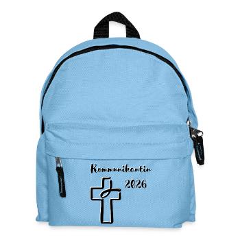 Communiant 2026 Communication initiale Fish Cross - Sac à dos Enfant - bleu clair - Devant