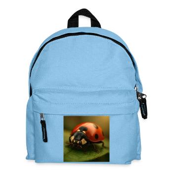 Animals - Ladybug - Kids' Backpack - light blue - Front