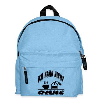 Tee - Kinder Rucksack - Hellblau - Vorne