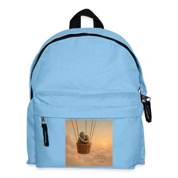 Skybound Whispers Embrace - Kids' Backpack - light blue - Front
