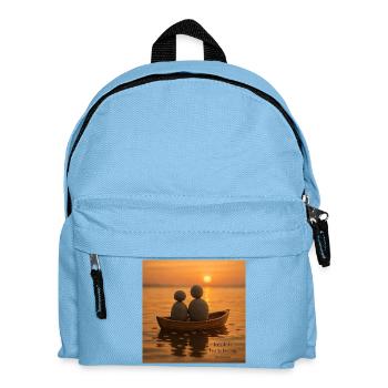 Mar&Mug story's - Kids' Backpack - light blue - Front