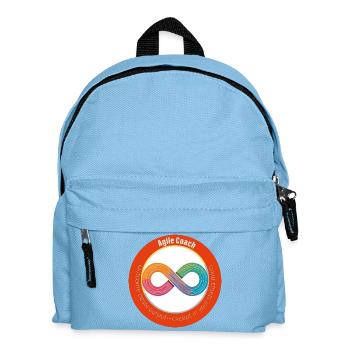 Coach Agile : Résultat vs Sortie - Sac à dos Enfant - bleu clair - Devant